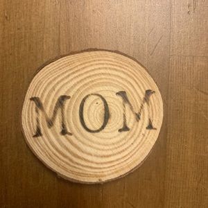FREE Mom wood magnet